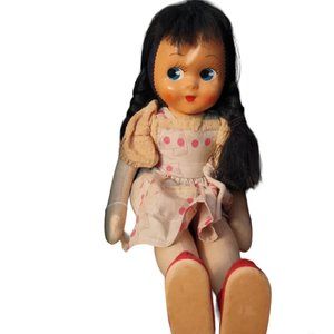 Vintage 1950's Rag Doll
